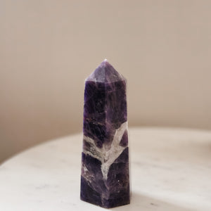 Banded Amethyst Tower